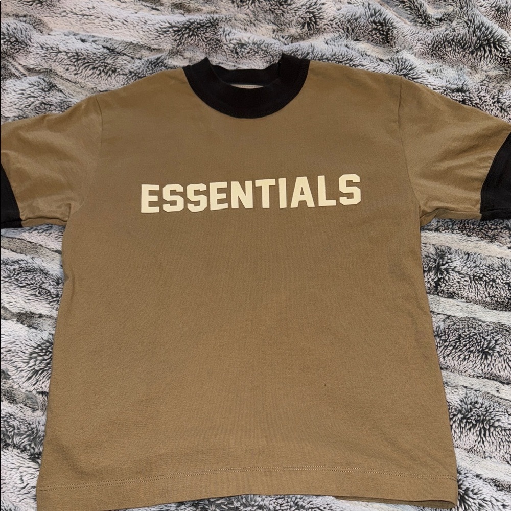 FOG Essentials Kids- Tan and Black T-Shirt